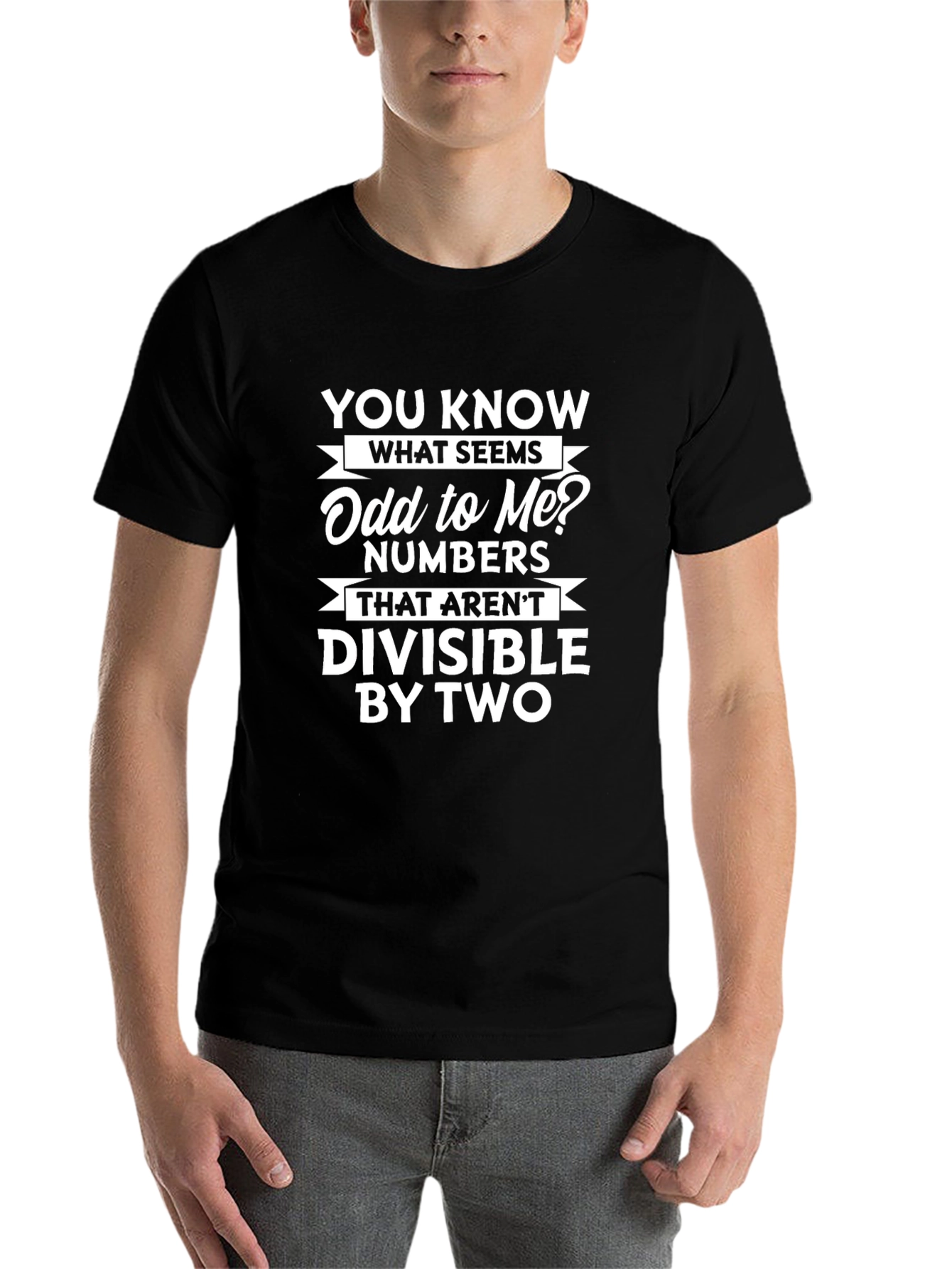 Funny Math T-Shirt - Odd Numbers Humor Tee