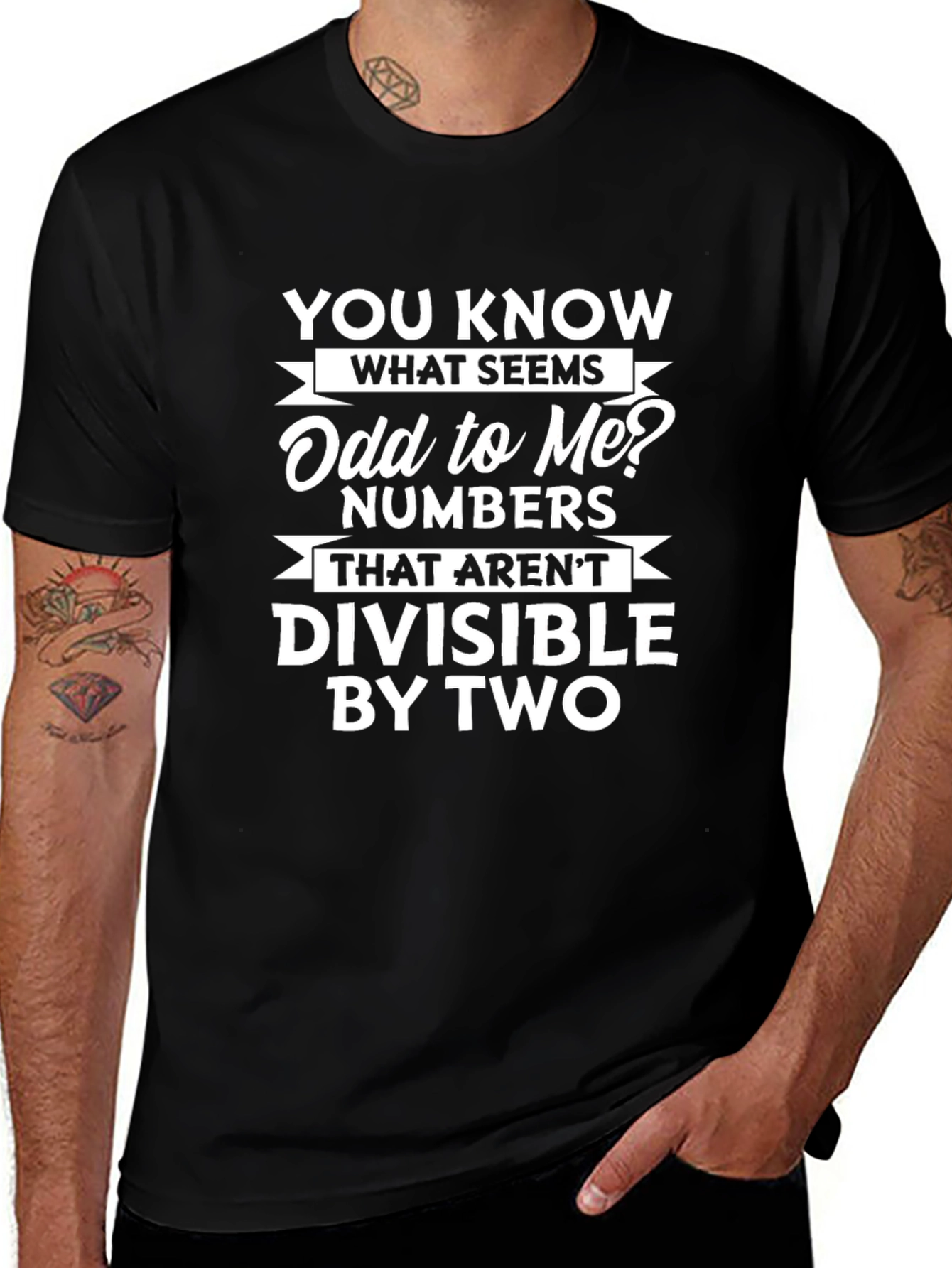 Funny Math T-Shirt - Odd Numbers Humor Tee