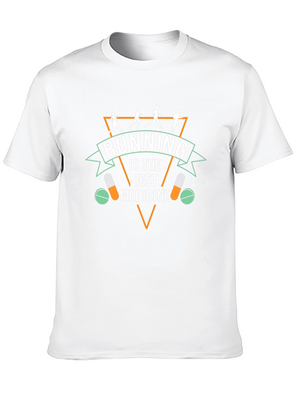 Running is the Best Medicine Graphic Tee