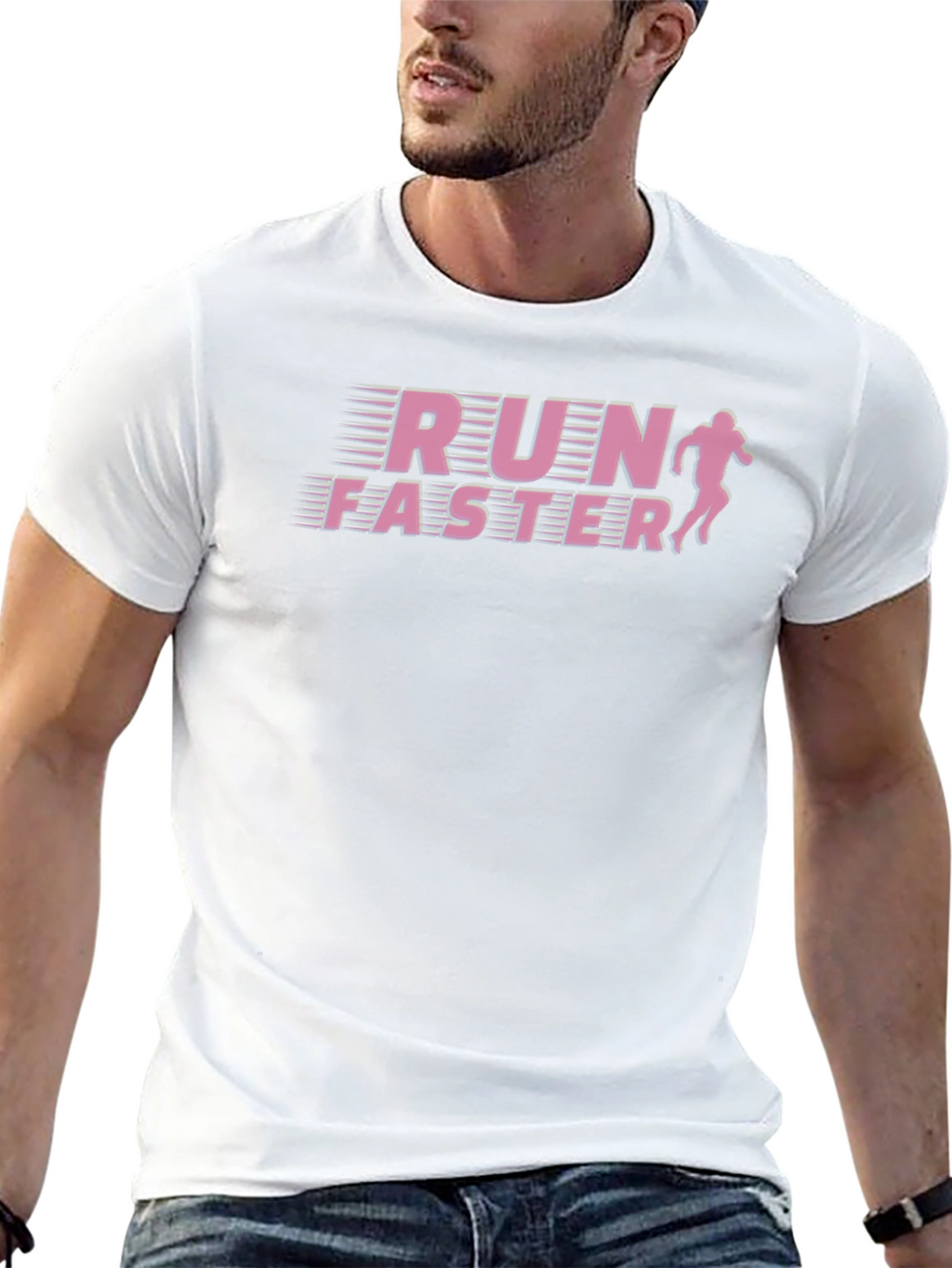 Run Faster T-Shirt - Athletic Performance Tee