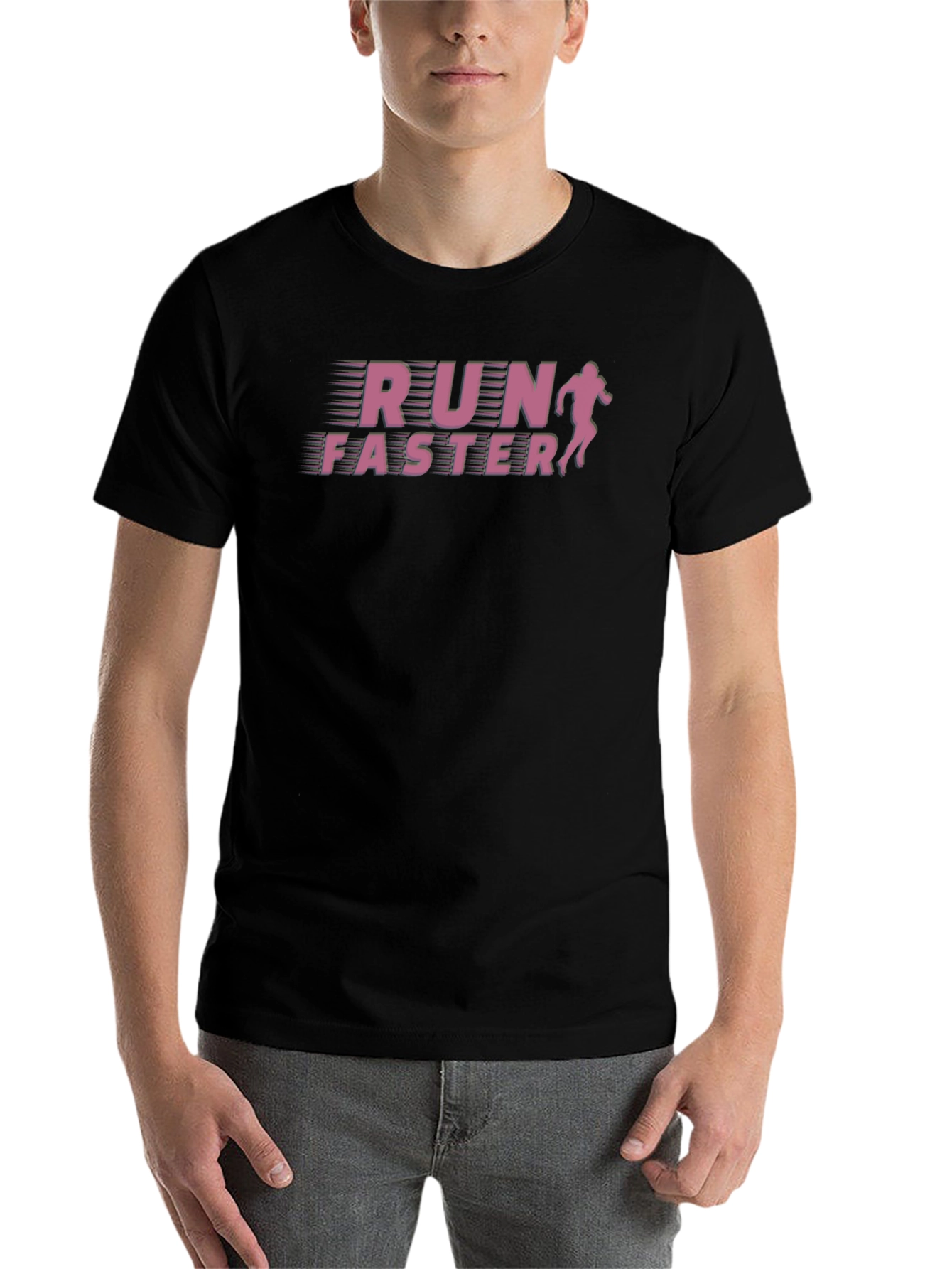 Run Faster T-Shirt - Athletic Performance Tee