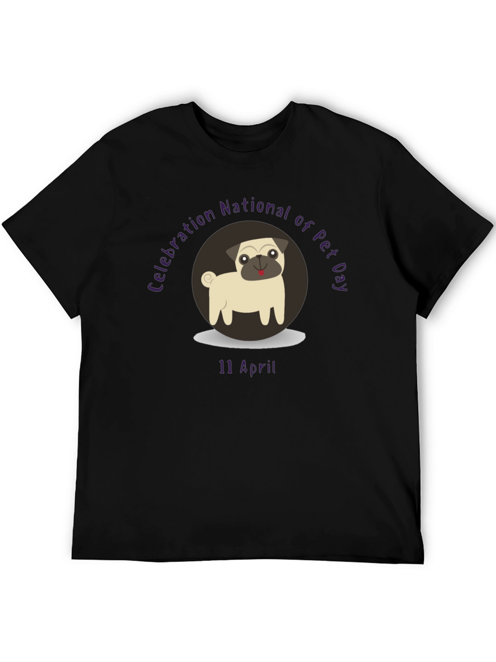 National Pet Day T-Shirt - Pug