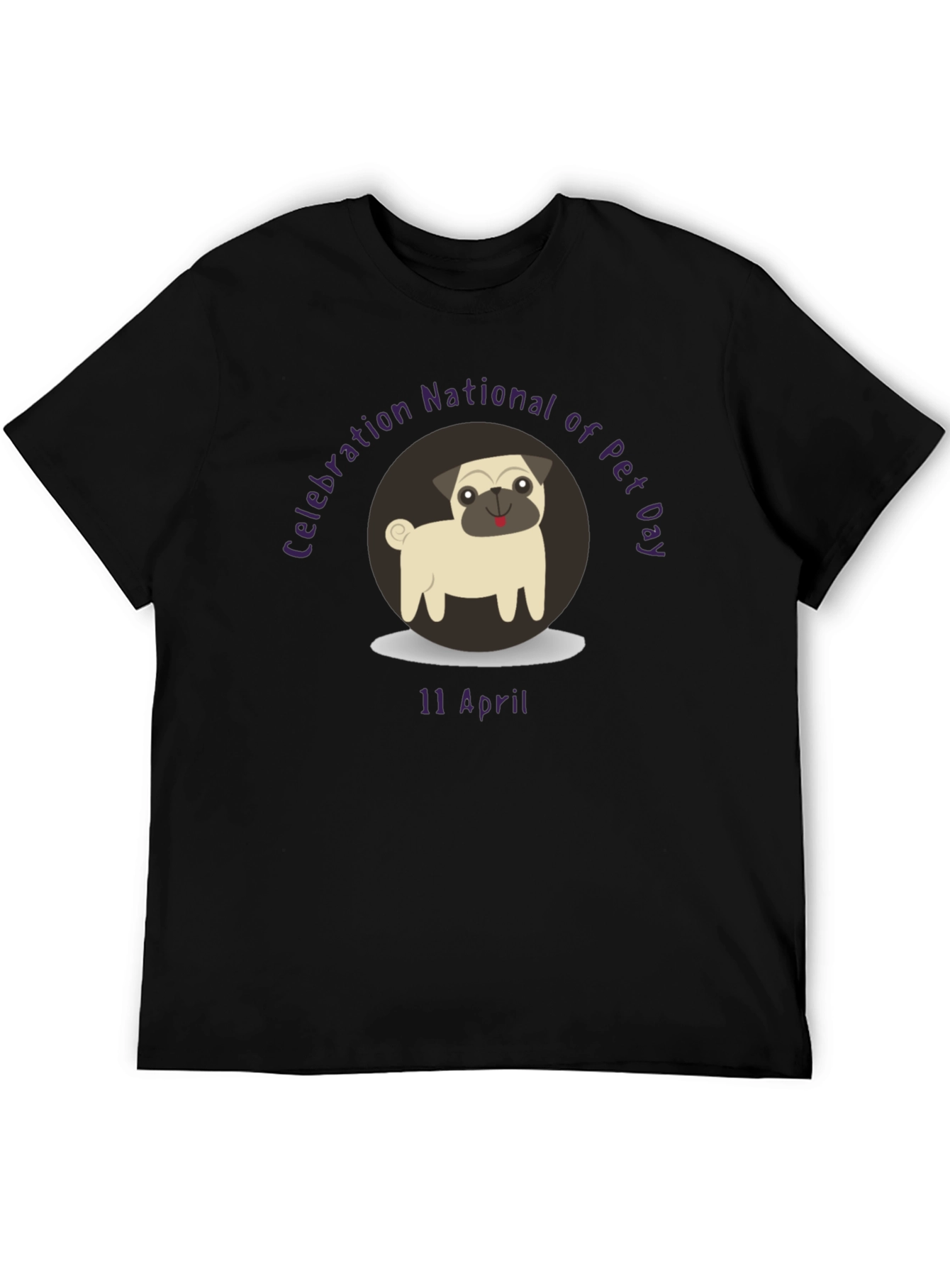 National Pet Day T-Shirt - Pug