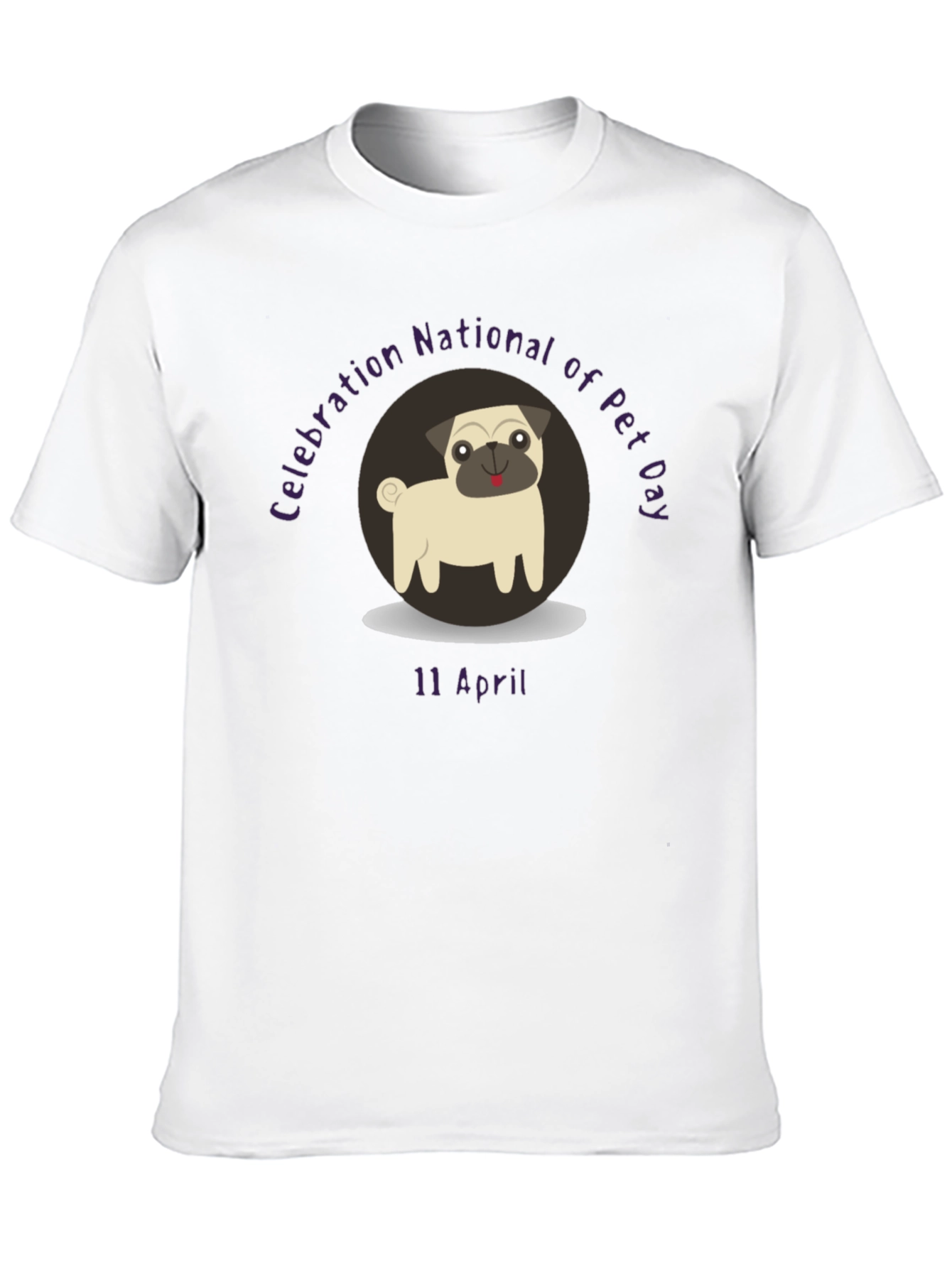 National Pet Day T-Shirt - Pug