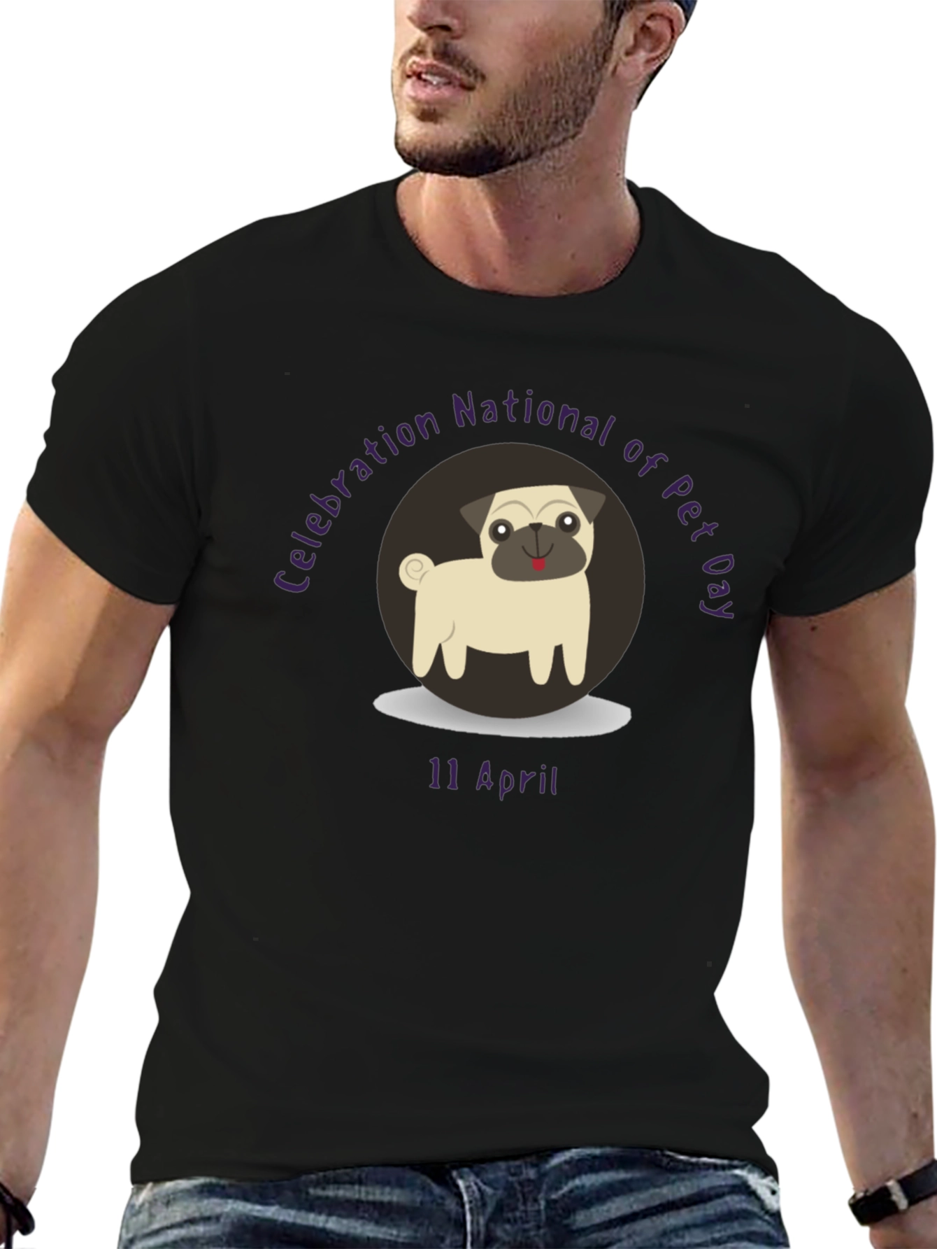 National Pet Day T-Shirt - Pug