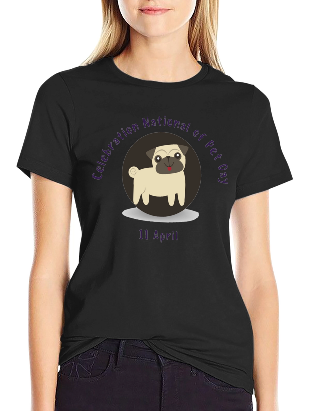 National Pet Day T-Shirt - Pug