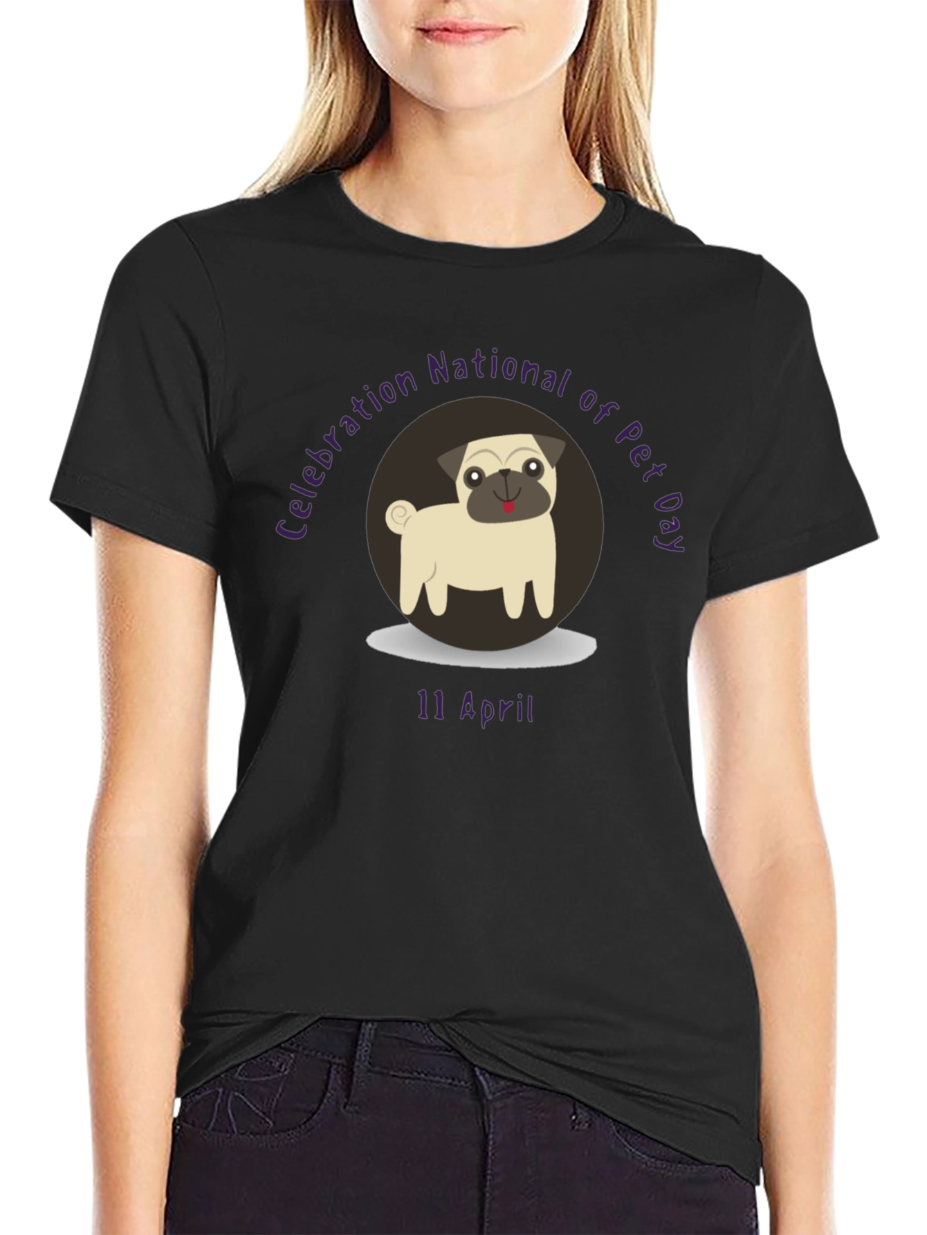 National Pet Day T-Shirt - Pug