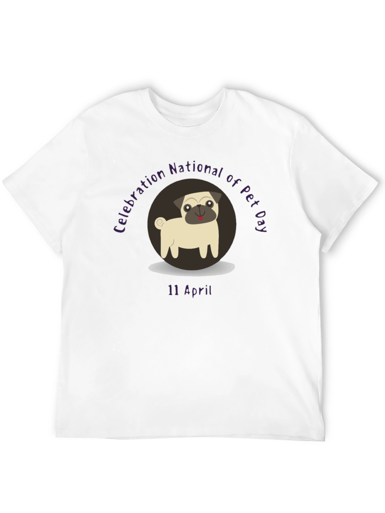 National Pet Day T-Shirt - Pug