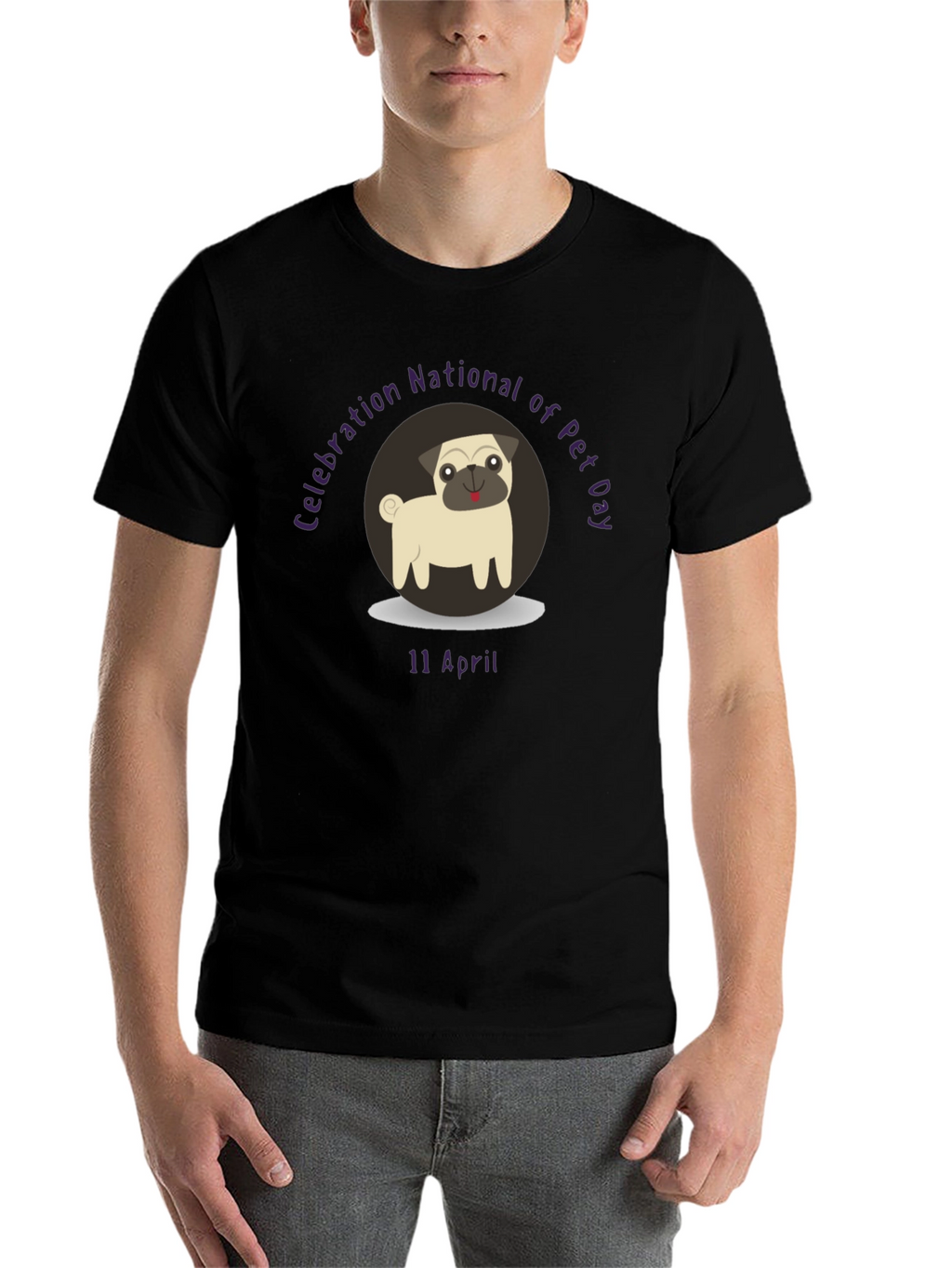 National Pet Day T-Shirt - Pug