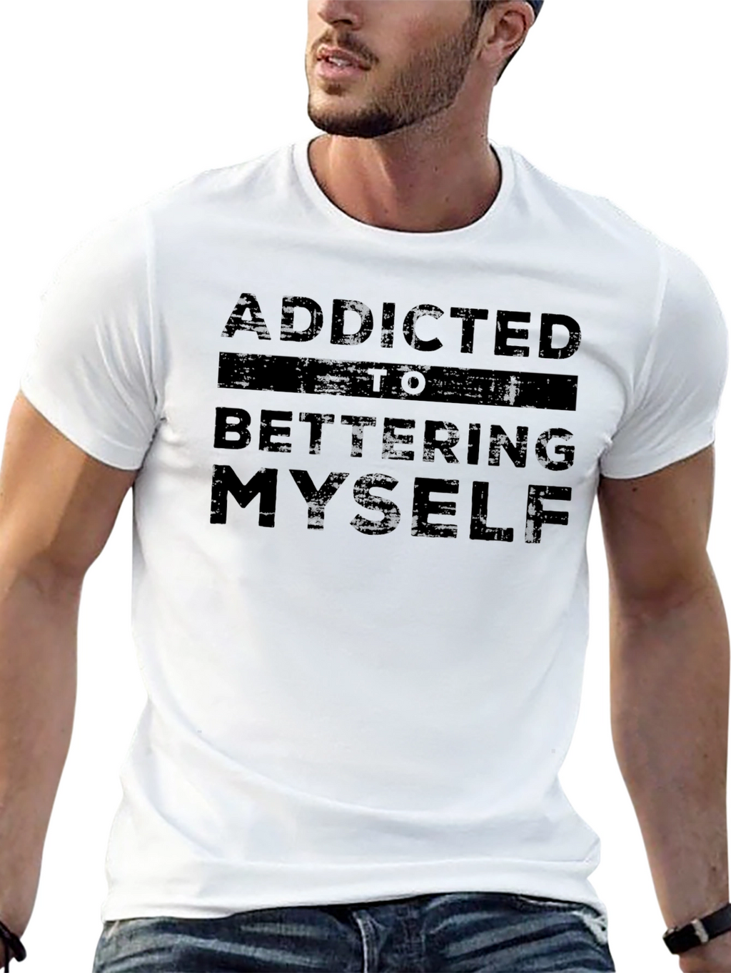 Addicted to Bettering Myself Graphic Tee
