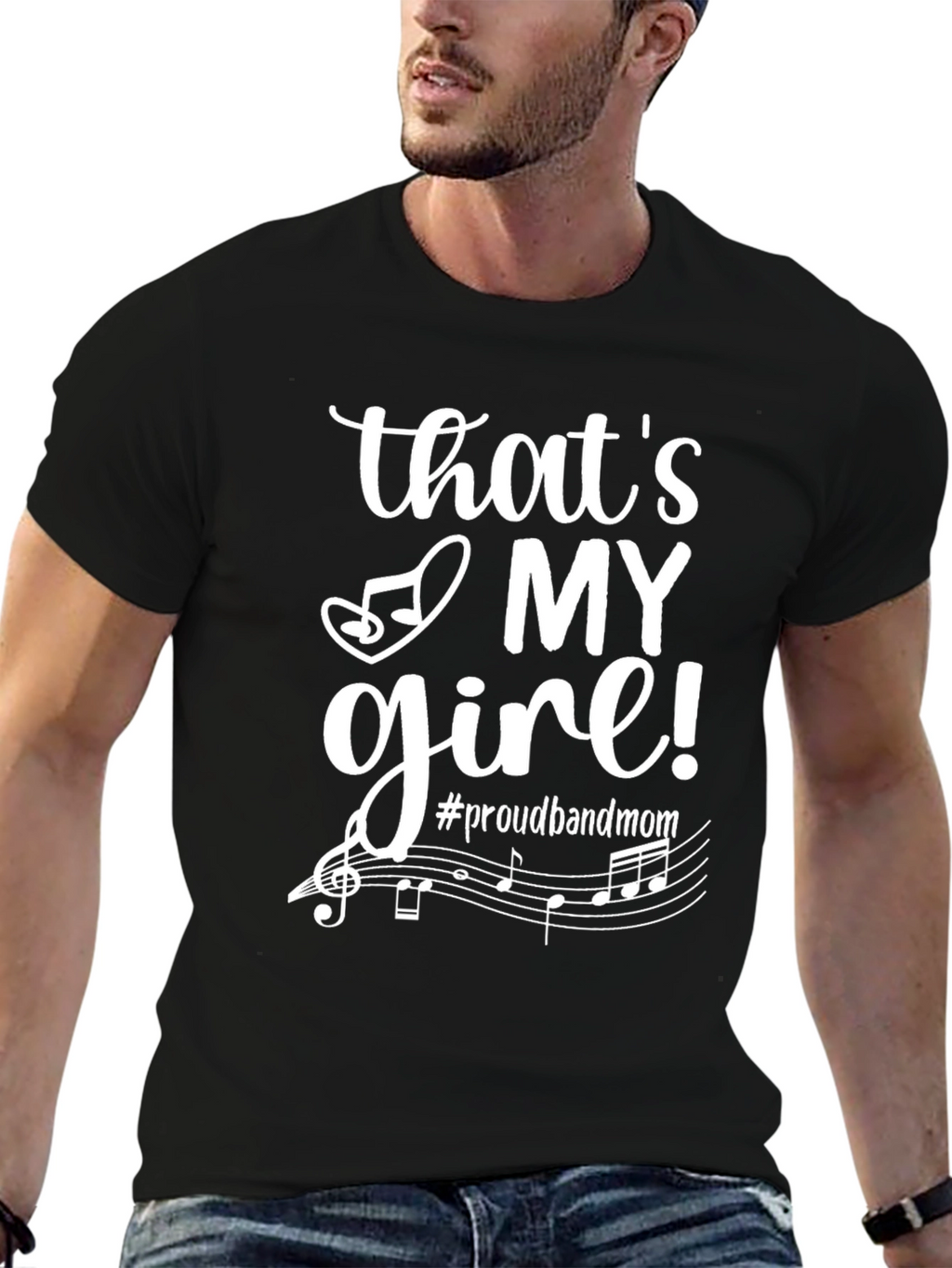 Proud Band Mom Graphic Tee - Thats My Girl!