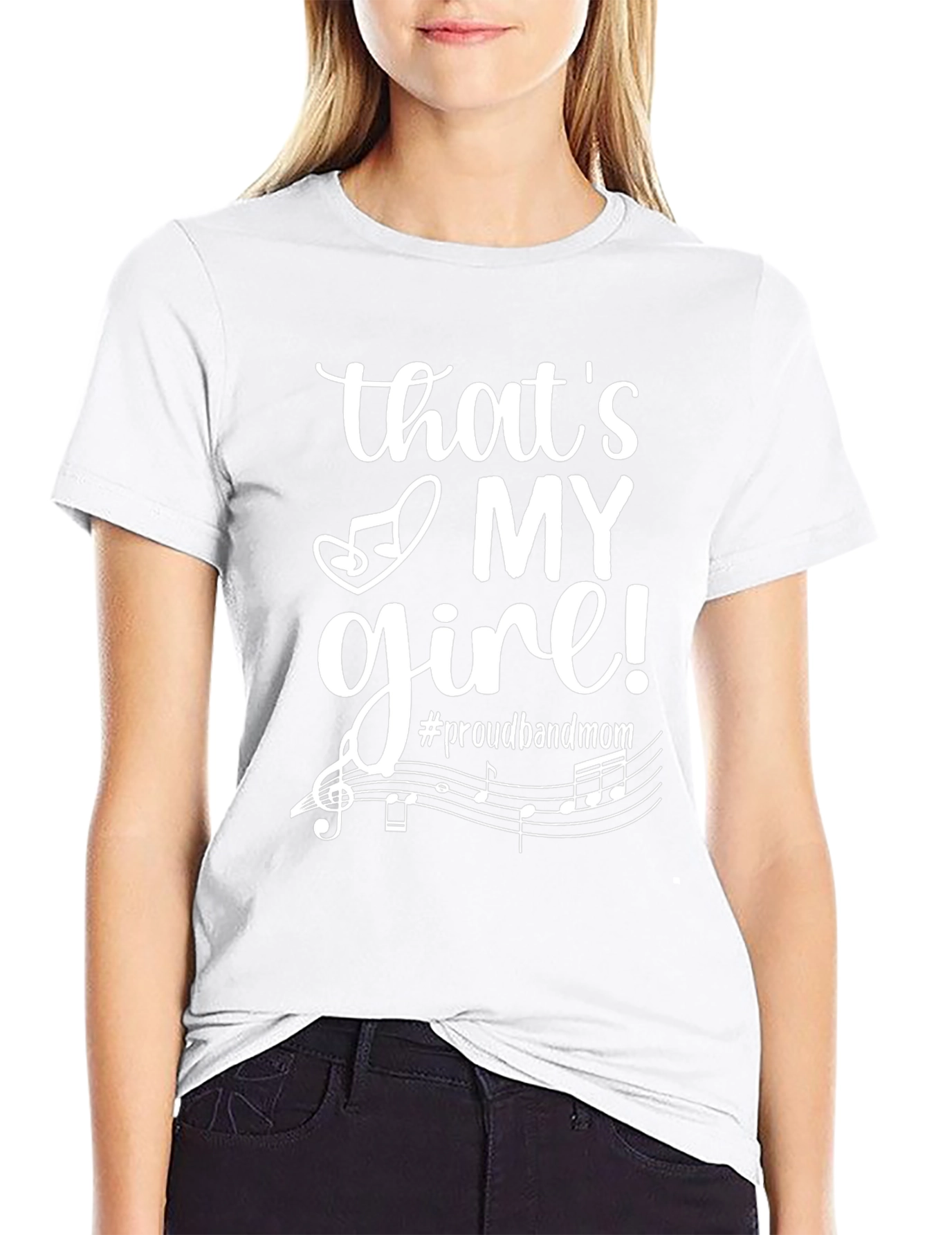 Proud Band Mom Graphic Tee - Thats My Girl!
