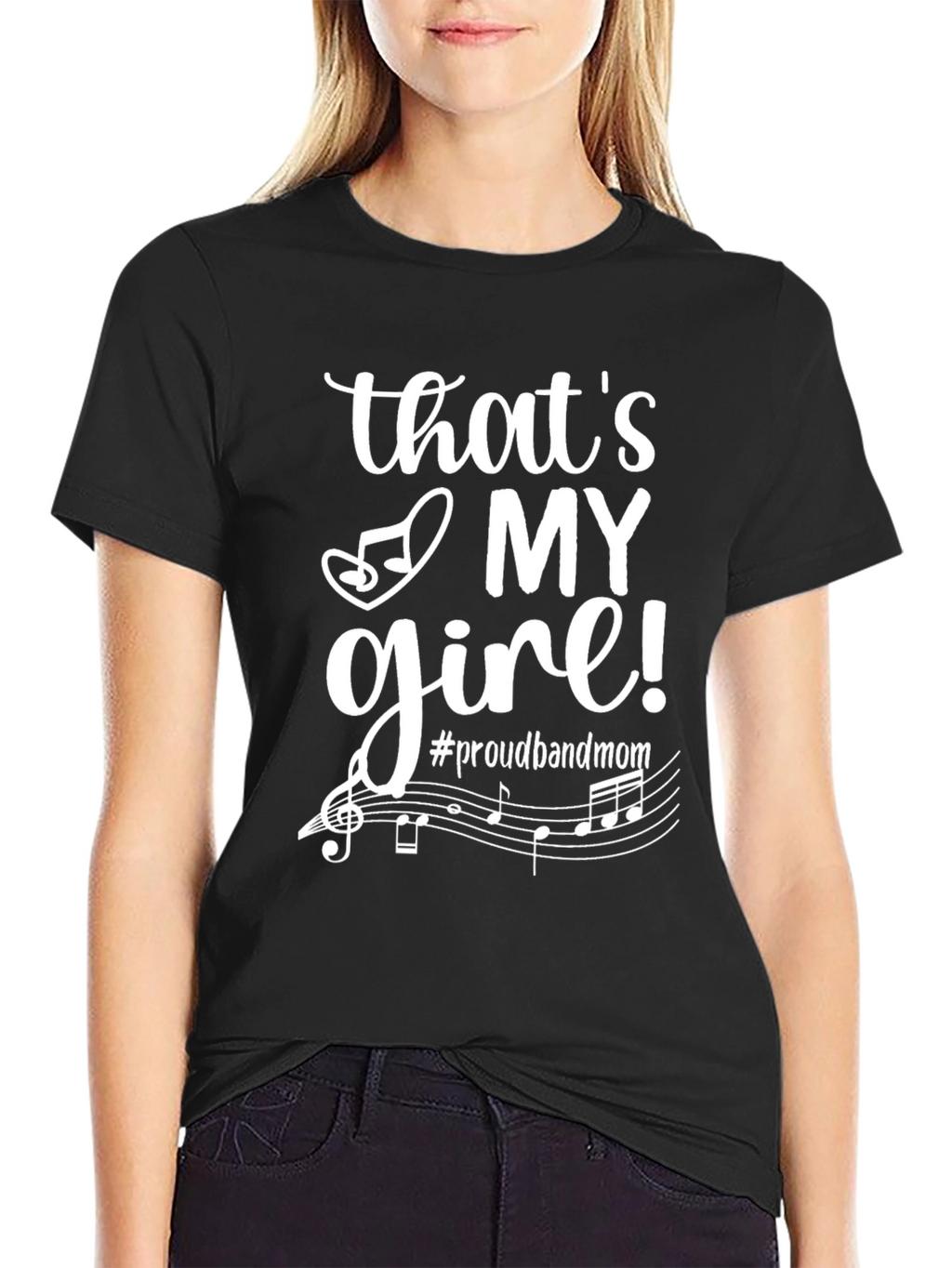 Proud Band Mom Graphic Tee - Thats My Girl!