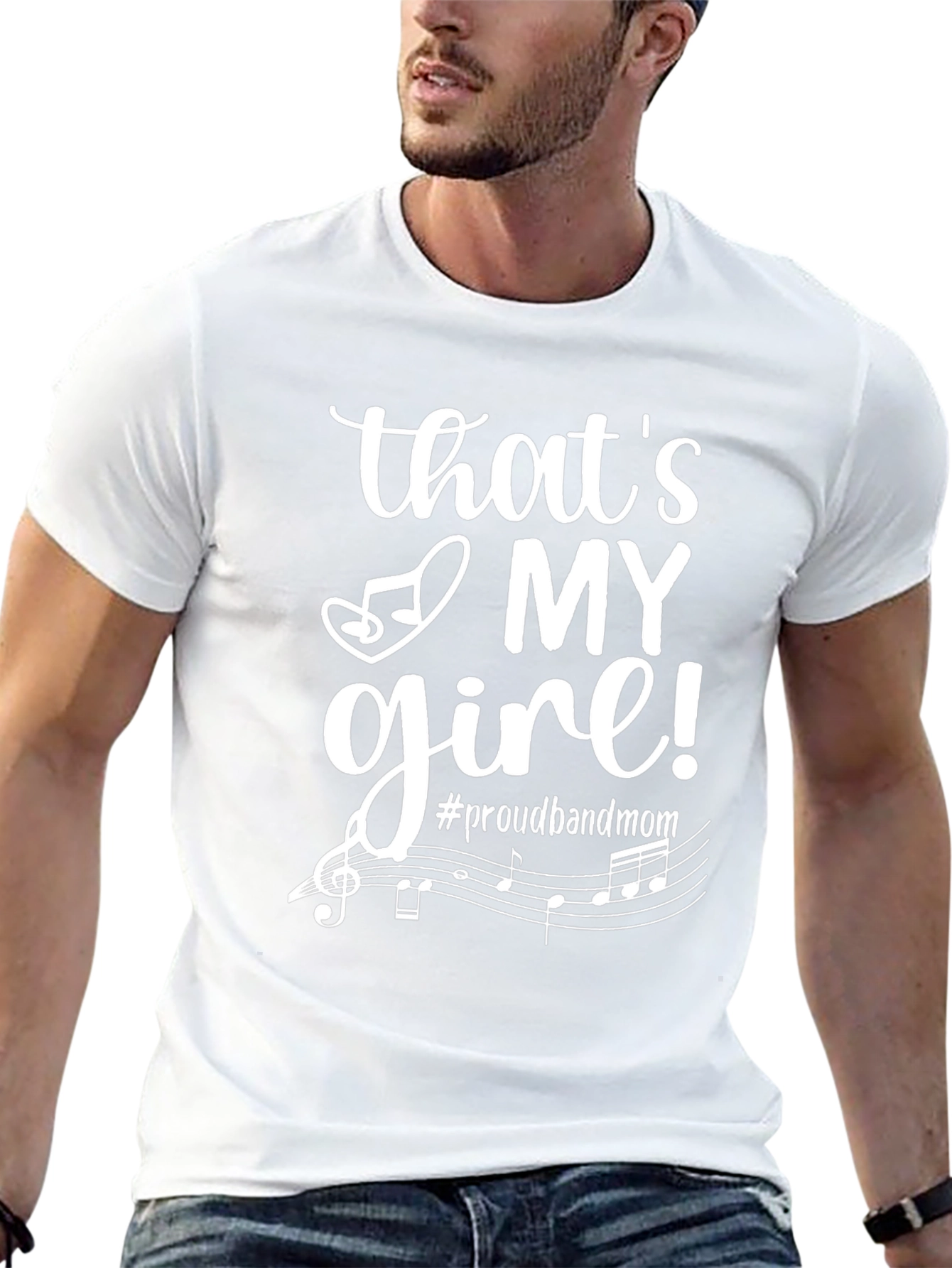 Proud Band Mom Graphic Tee - Thats My Girl!