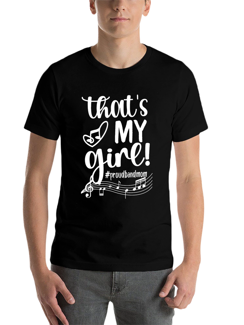 Proud Band Mom Graphic Tee - Thats My Girl!