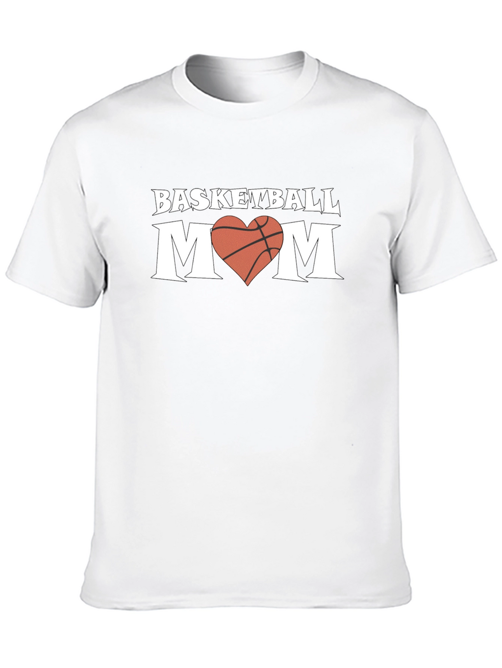 Basketball Mom Graphic T-Shirt