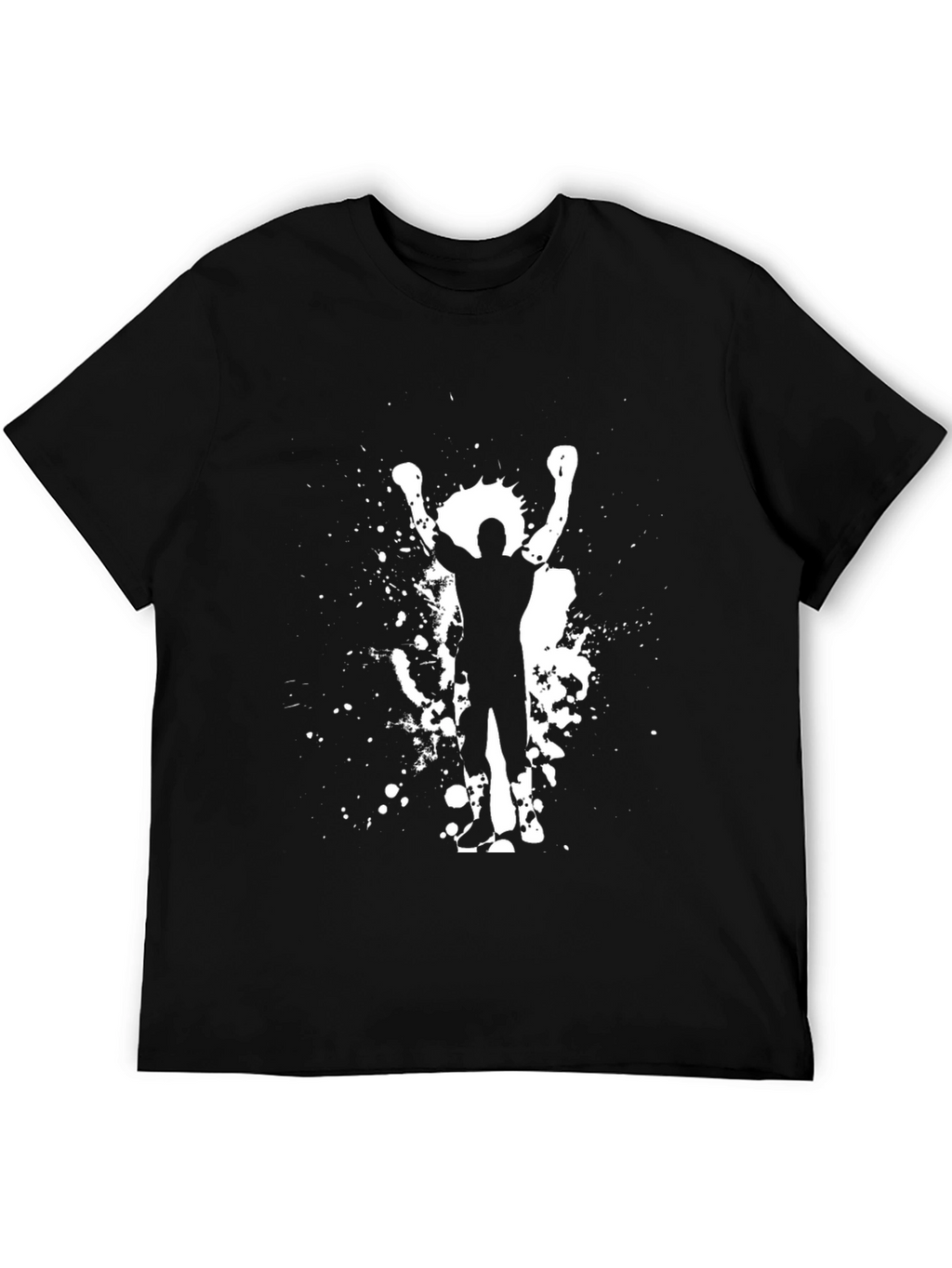 Rocky Balboa Graphic Tee - Black Cotton T-Shirt