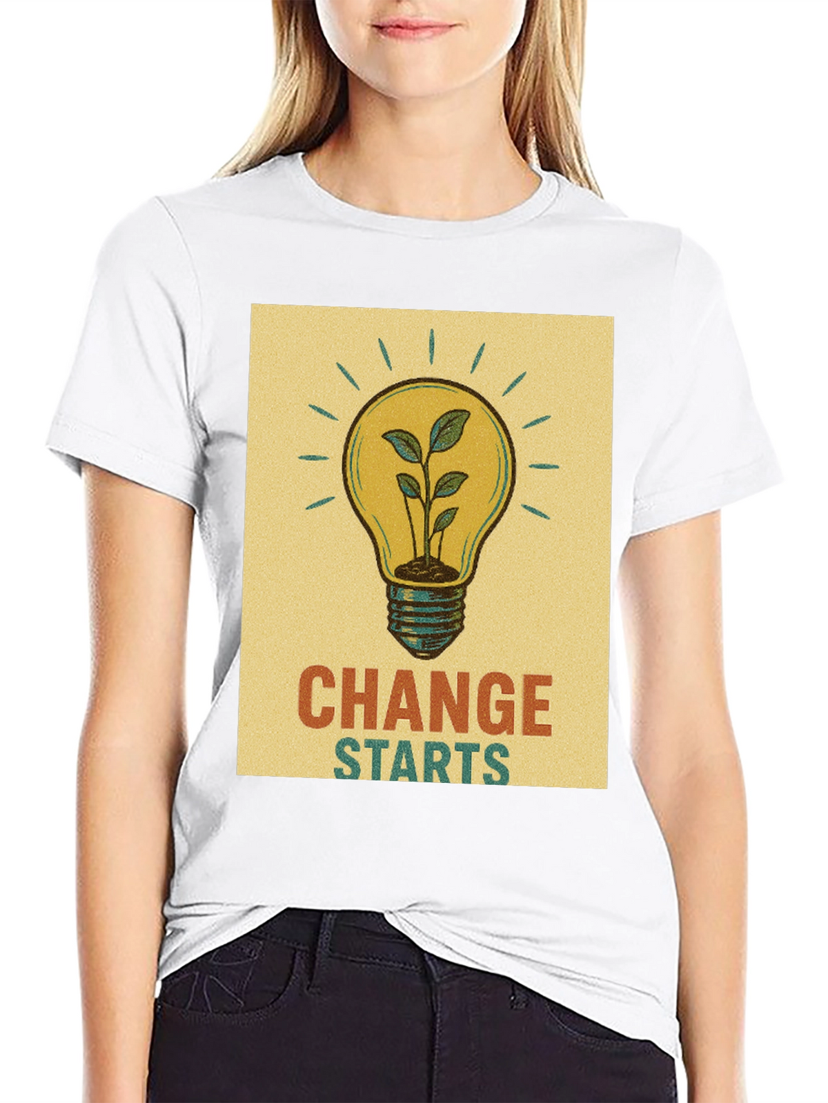 Eco-Friendly Change Starts T-Shirt