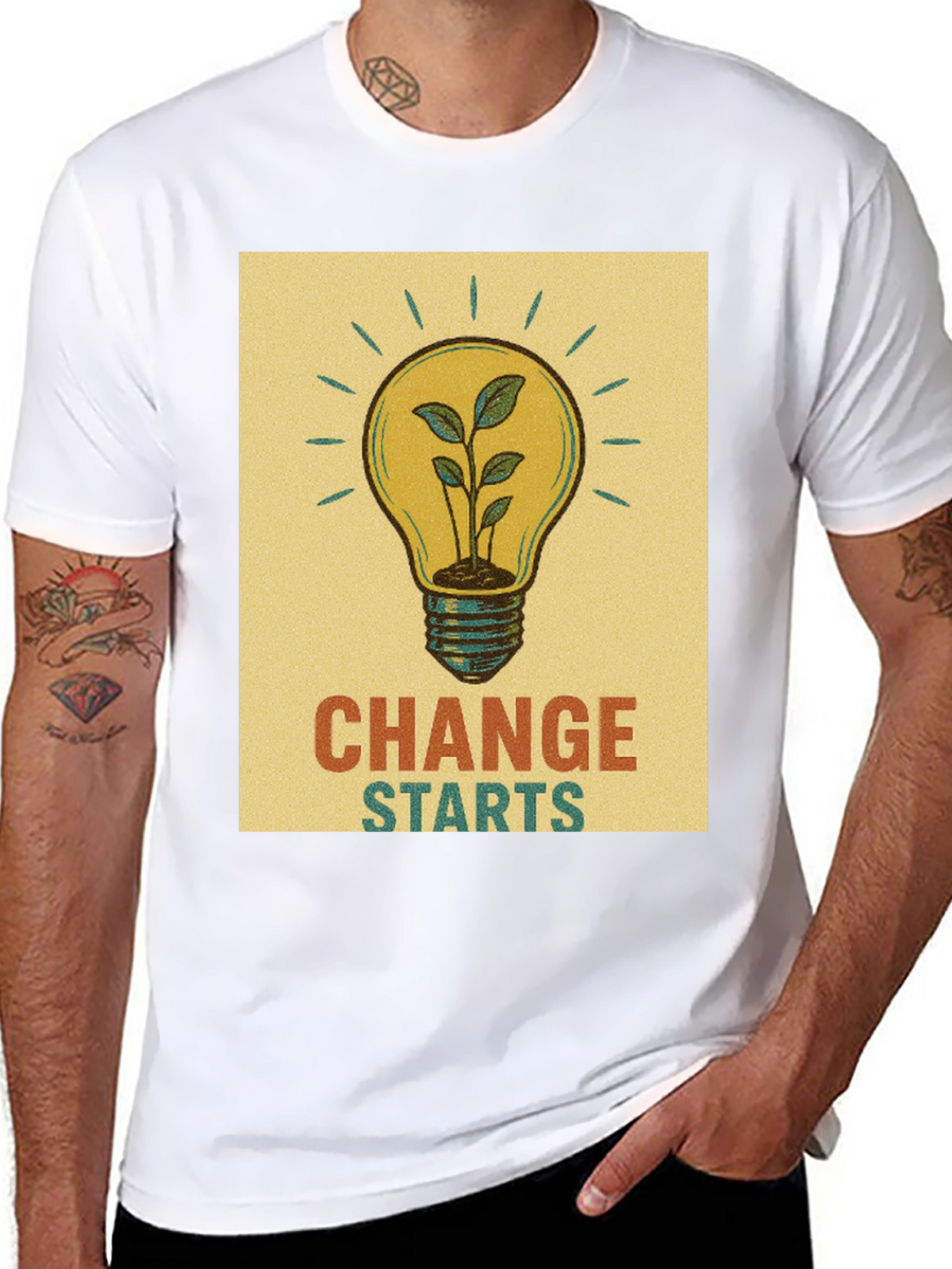 Eco-Friendly Change Starts T-Shirt