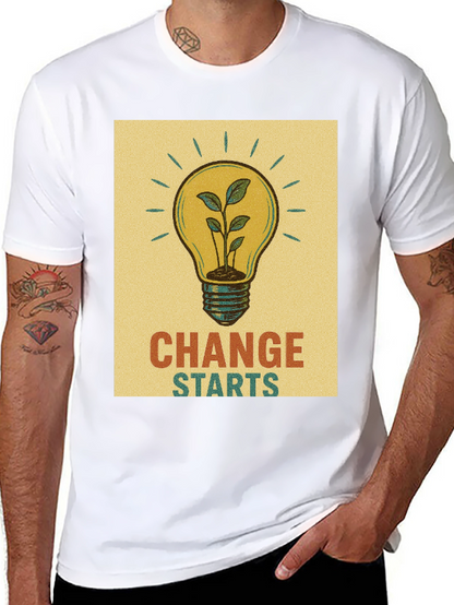 Eco-Friendly Change Starts T-Shirt