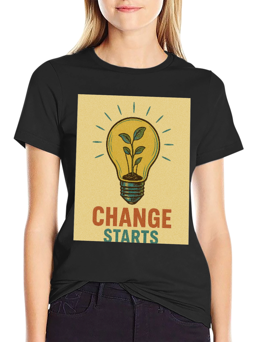 Eco-Friendly Change Starts T-Shirt