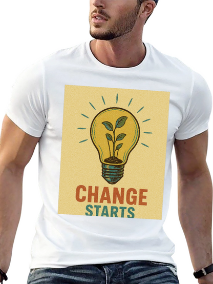 Eco-Friendly Change Starts T-Shirt