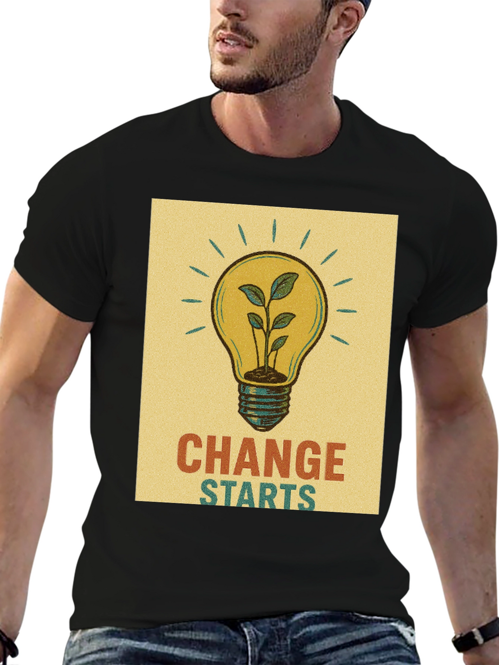 Eco-Friendly Change Starts T-Shirt