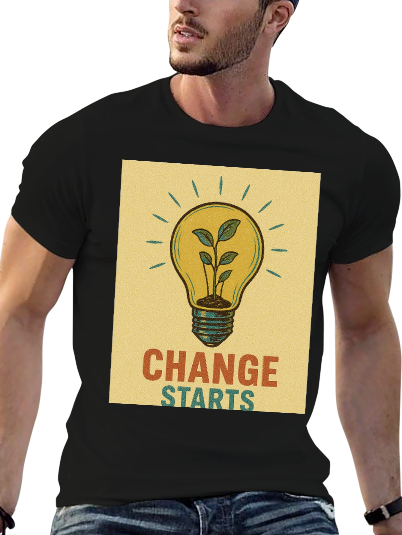 Eco-Friendly Change Starts T-Shirt