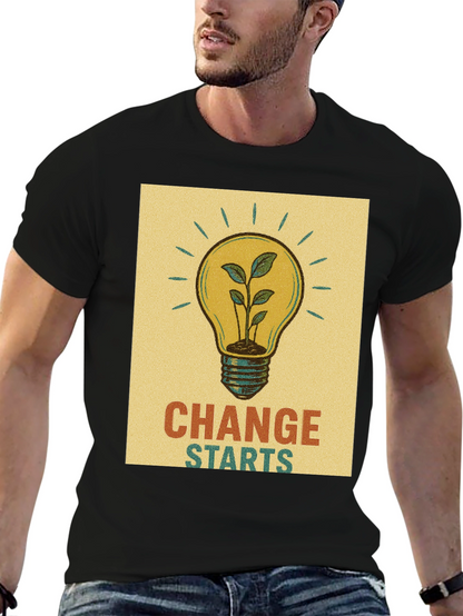 Eco-Friendly Change Starts T-Shirt