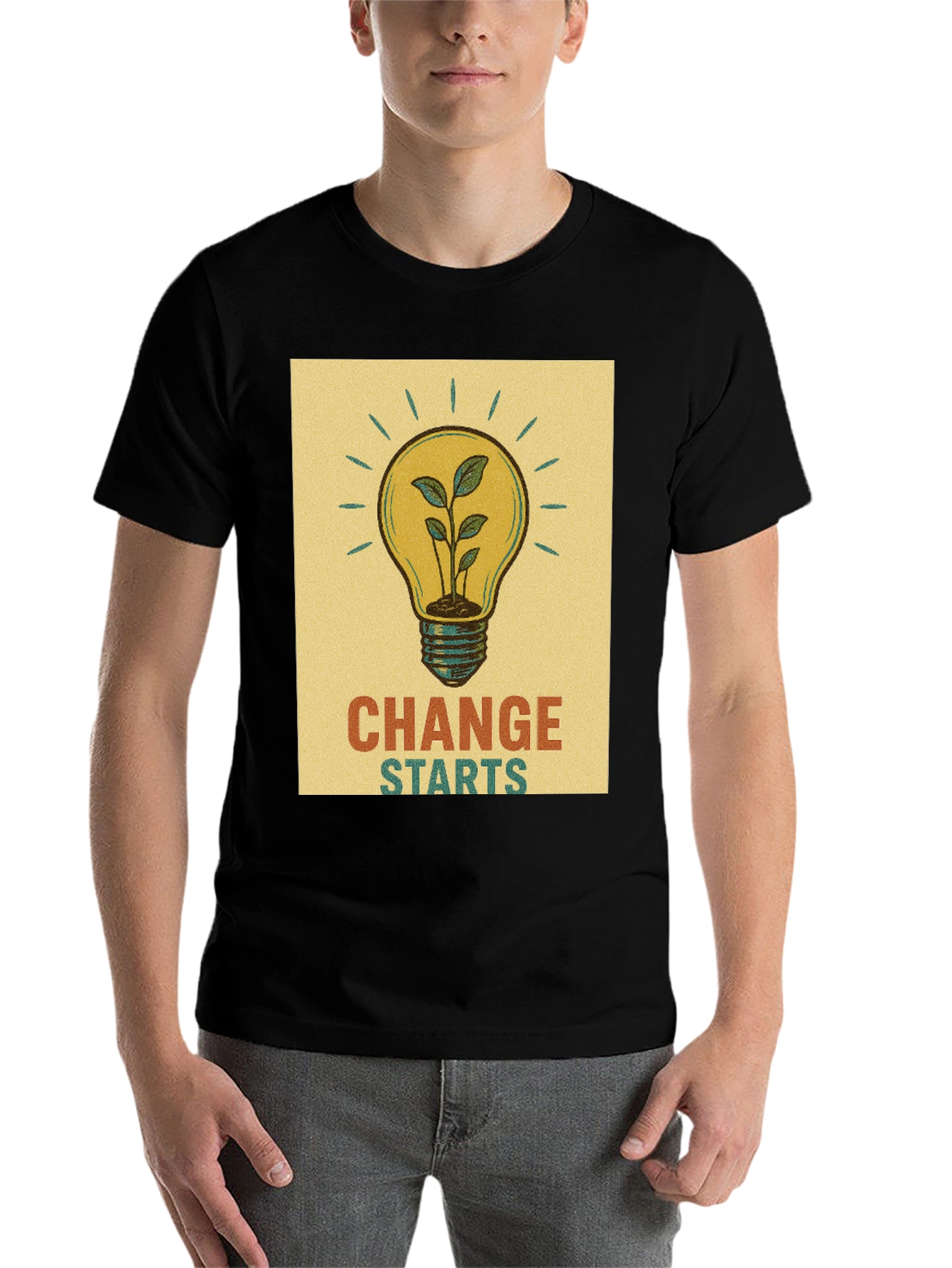 Eco-Friendly Change Starts T-Shirt