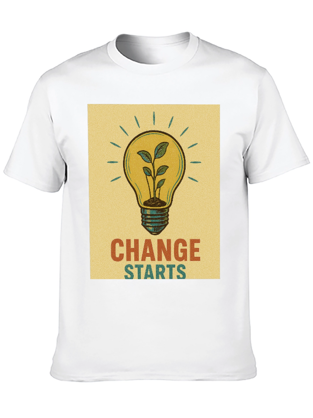 Eco-Friendly Change Starts T-Shirt