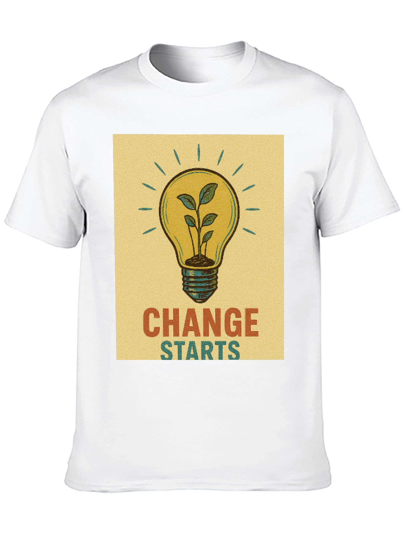Eco-Friendly Change Starts T-Shirt