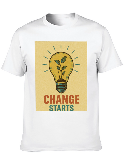 Eco-Friendly Change Starts T-Shirt