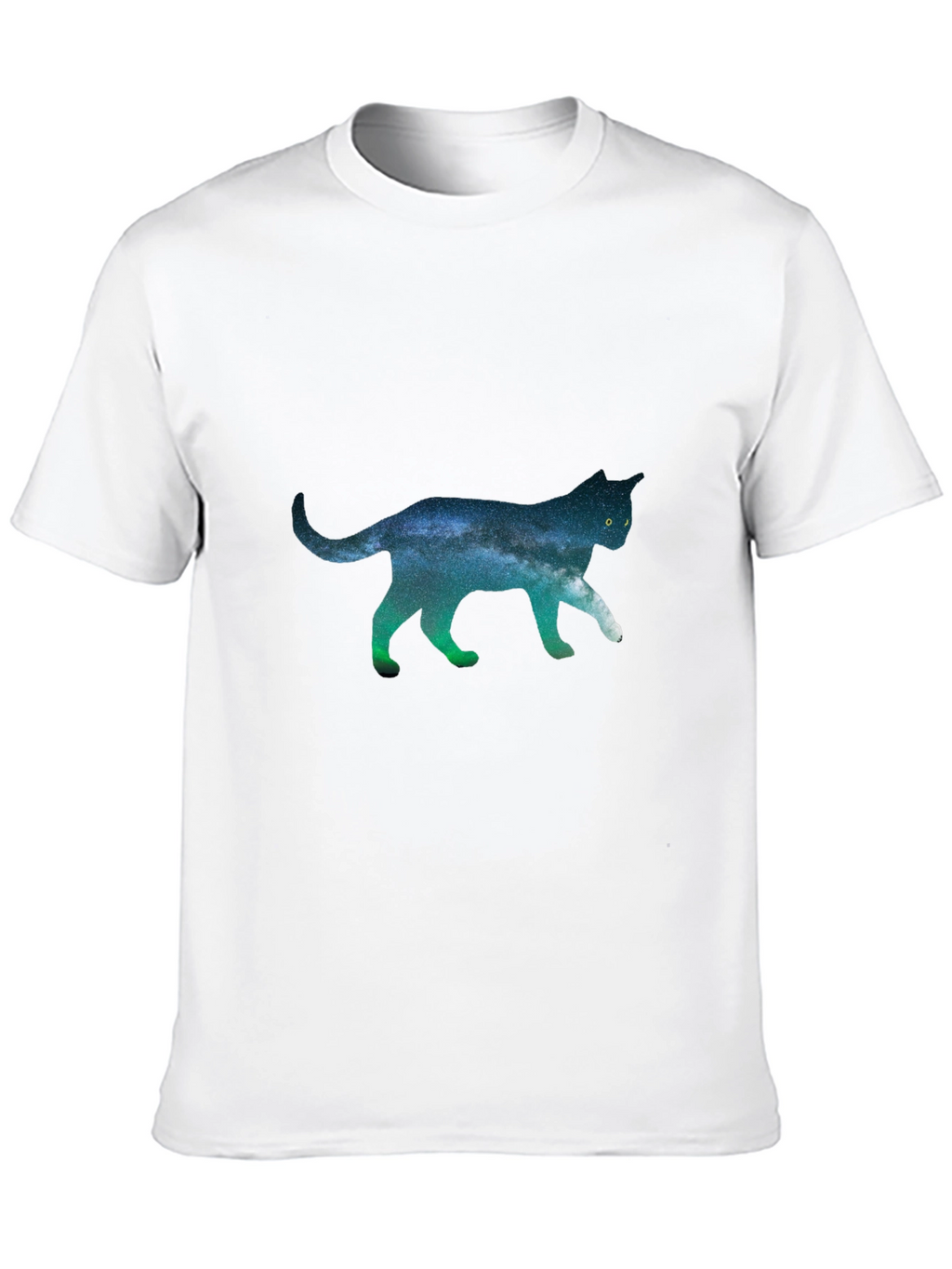 Galaxy Cat T-Shirt - Unique Space Design