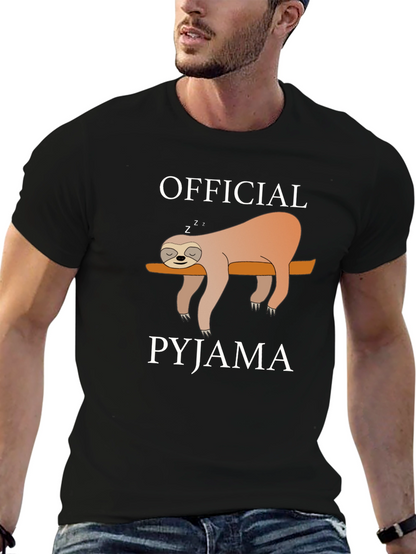 Official Pyjama Sloth T-Shirt - Relaxed & Comfy
