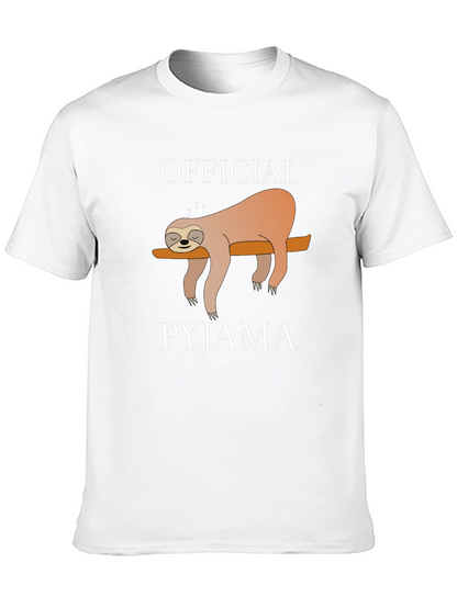 Official Pyjama Sloth T-Shirt - Relaxed & Comfy