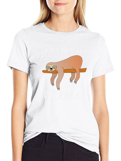 Official Pyjama Sloth T-Shirt - Relaxed & Comfy