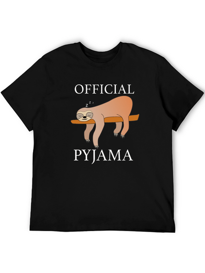 Official Pyjama Sloth T-Shirt - Relaxed & Comfy