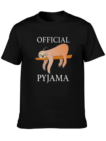 Official Pyjama Sloth T-Shirt - Relaxed & Comfy