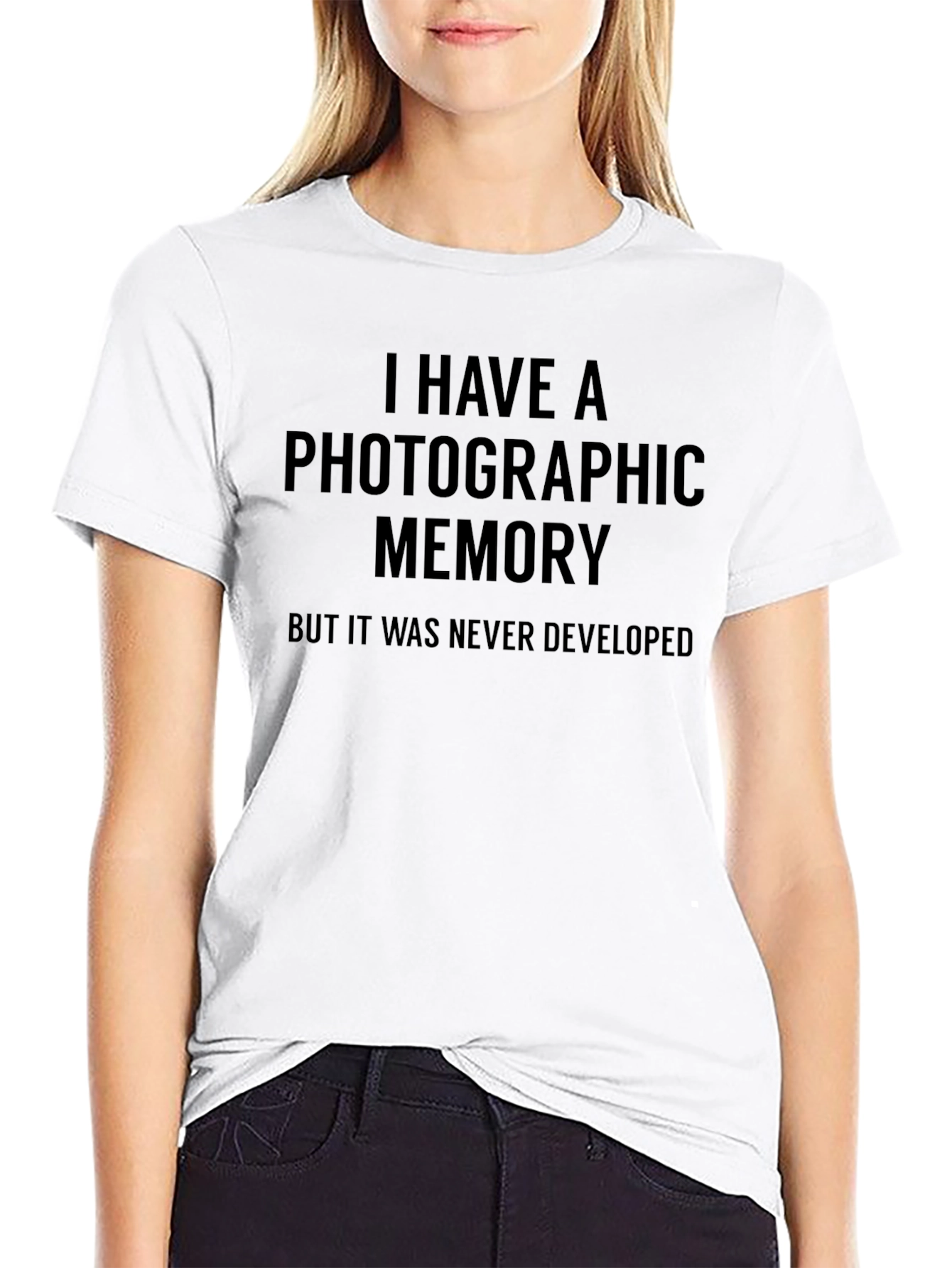 Photographic Memory Funny Graphic T-Shirt