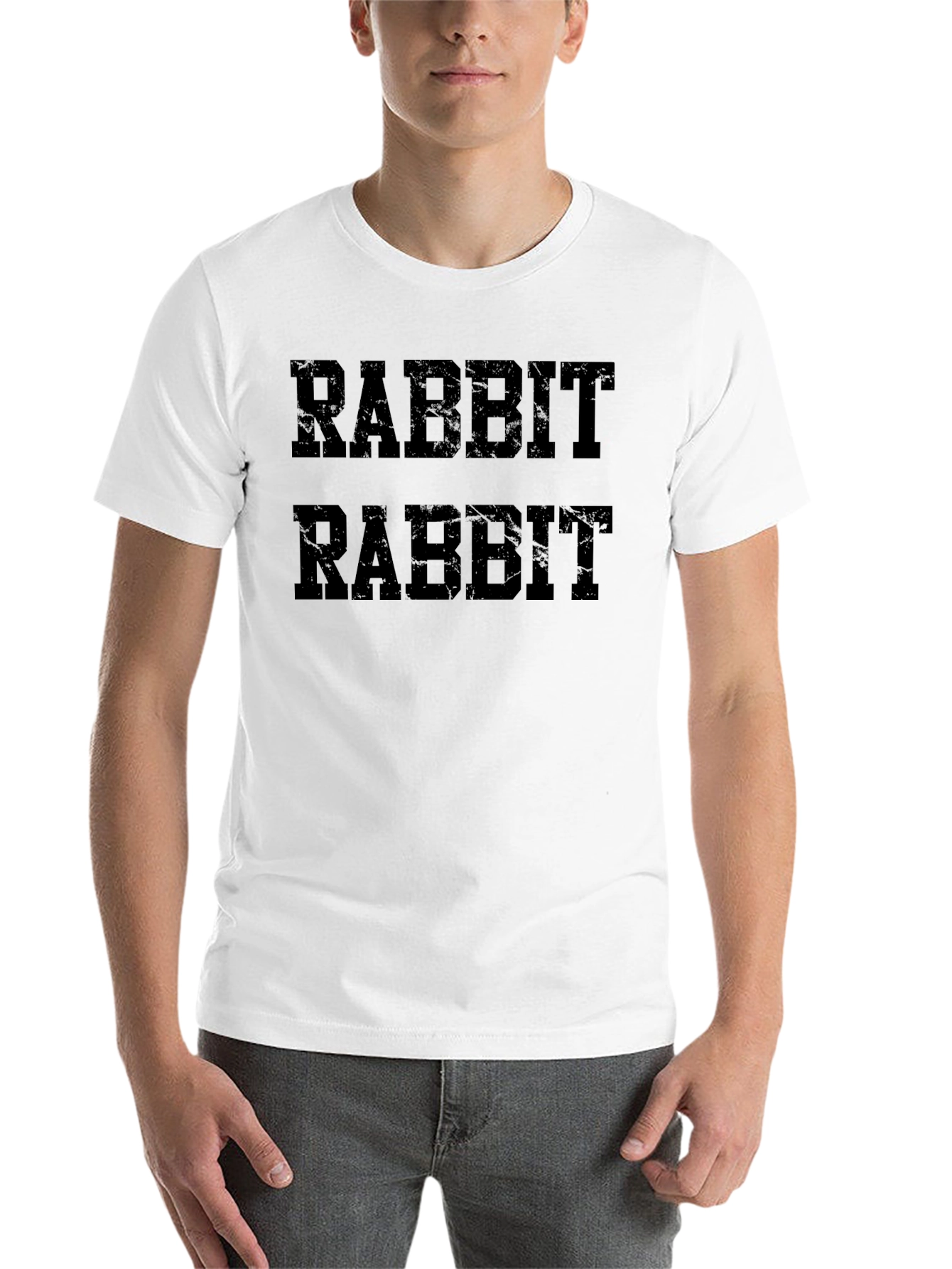 Rabbit Rabbit Lucky Graphic T-Shirt