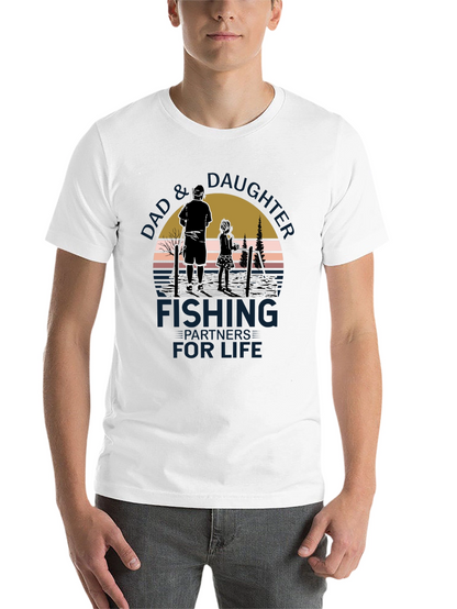 Dad & Daughter Fishing Partners for Life T-Shirt
