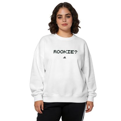 Pixel Rookie Question Mark Street Style Crewneck Sweatshirt