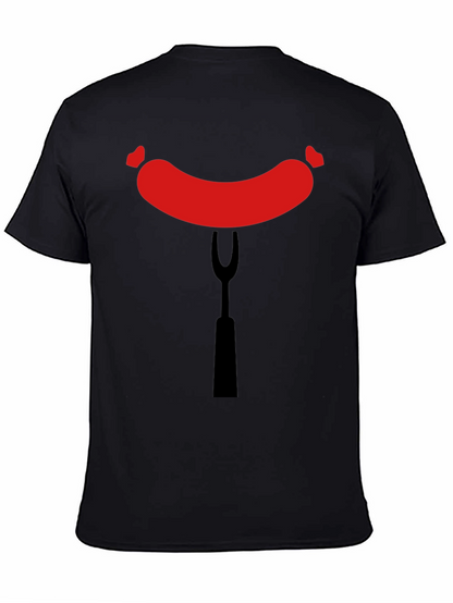 Funny Sausage T-Shirt - Grill Master BBQ Tee