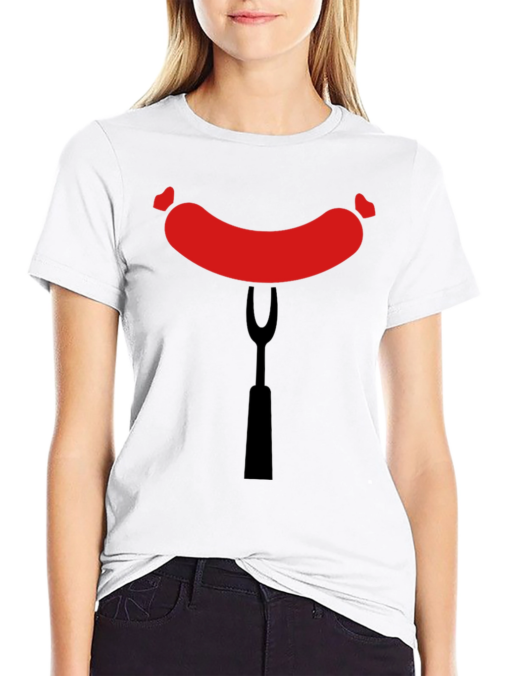 Funny Sausage T-Shirt - Grill Master BBQ Tee