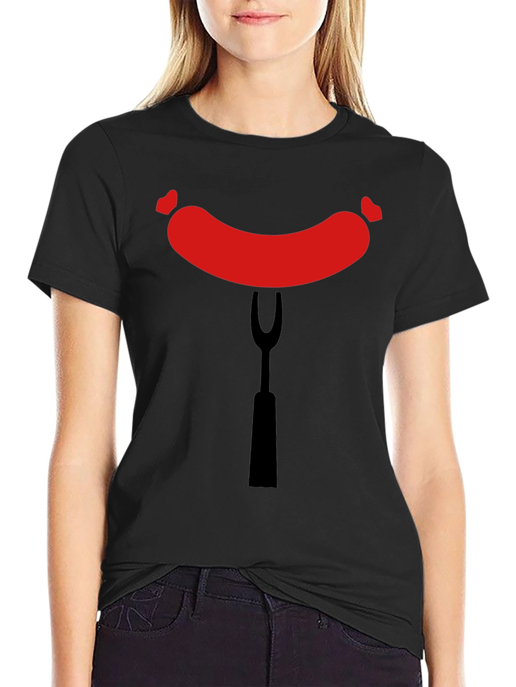 Funny Sausage T-Shirt - Grill Master BBQ Tee