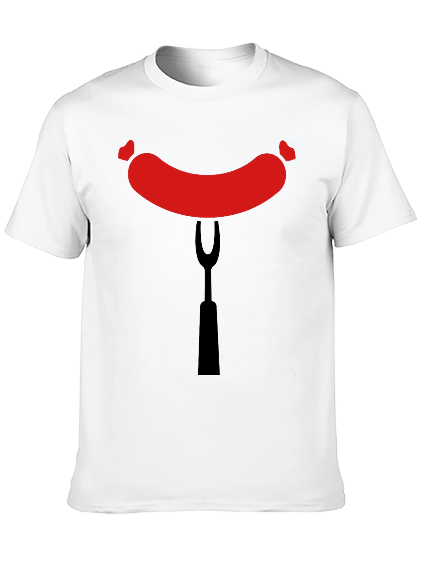 Funny Sausage T-Shirt - Grill Master BBQ Tee