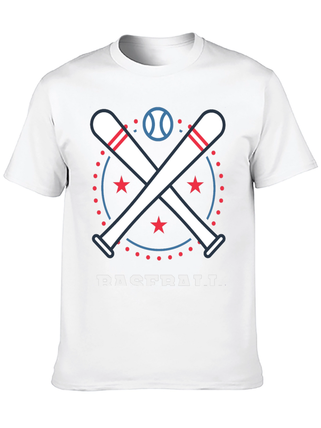 Baseball Bats & Stars Graphic Tee