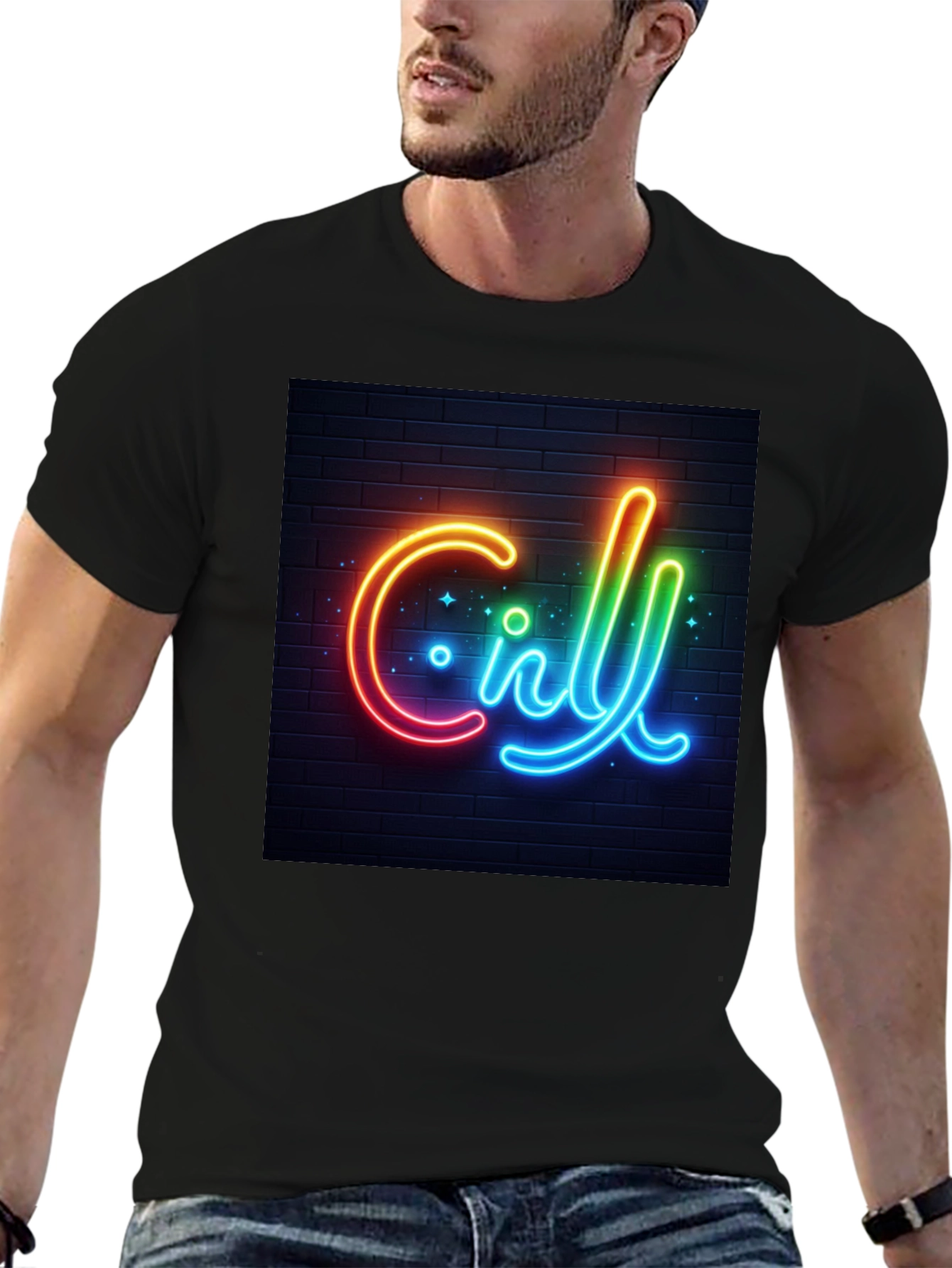 Chill Neon Graphic T-Shirt