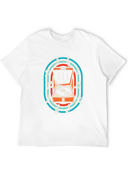 Retro Turntable Music T-Shirt